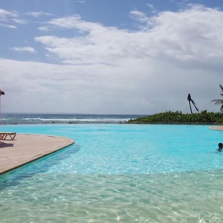Appartement Rez-De-Chaussee De Villa A 1 Minute De La Plage Saint-Francois  Exteriör bild